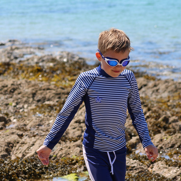 Kids long sleeve rash guard shop