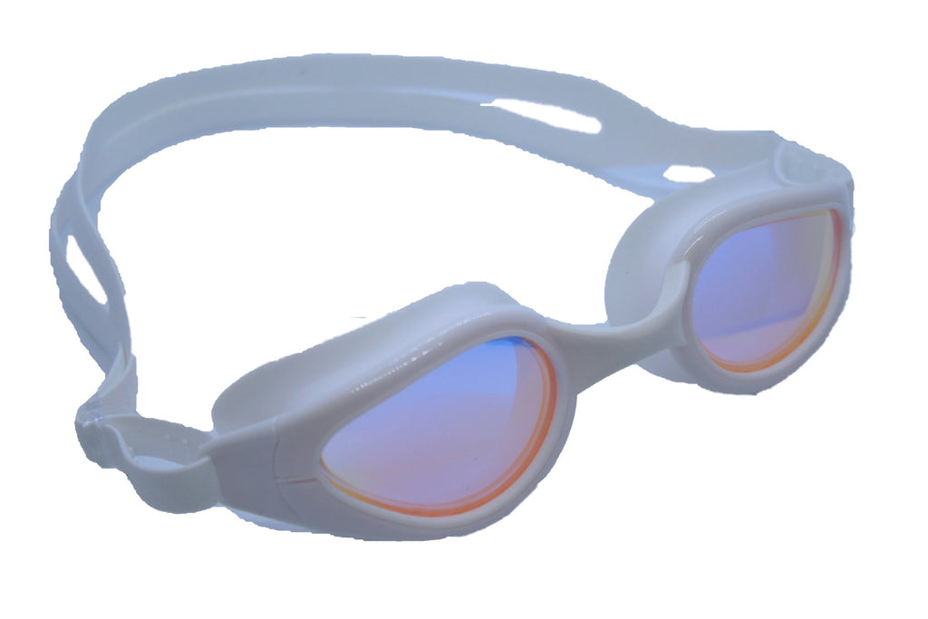 California Sunshine Kids Adult Mirrored tinted lenses UV400 Swimming Goggles Age 7 and upwards - Jody and Lara